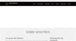 Desktop Screenshot of joroperos.com